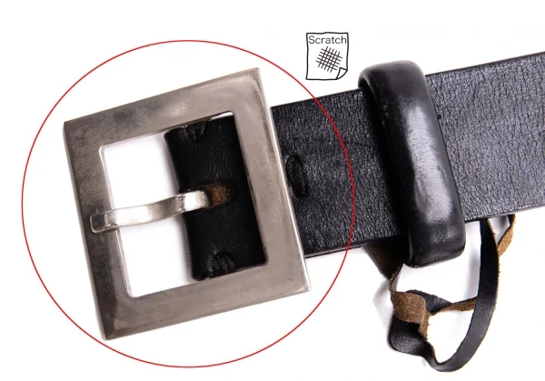 Jean Paul Gaultier スクエアバックル ベルト ナロー belt Jean Paul Gaultier スクエアバックル ベルト ナロー belt