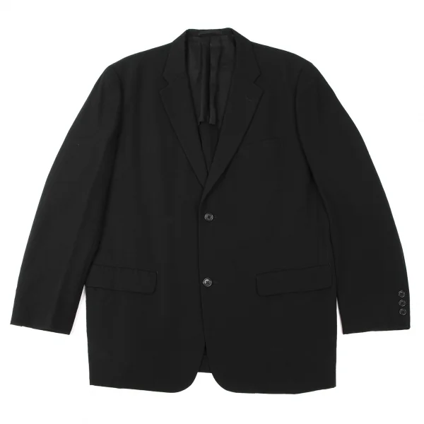 ワイズフォーメンY's for men ウールギャバ2Bテーラードジャケット 黒M K-135554_001