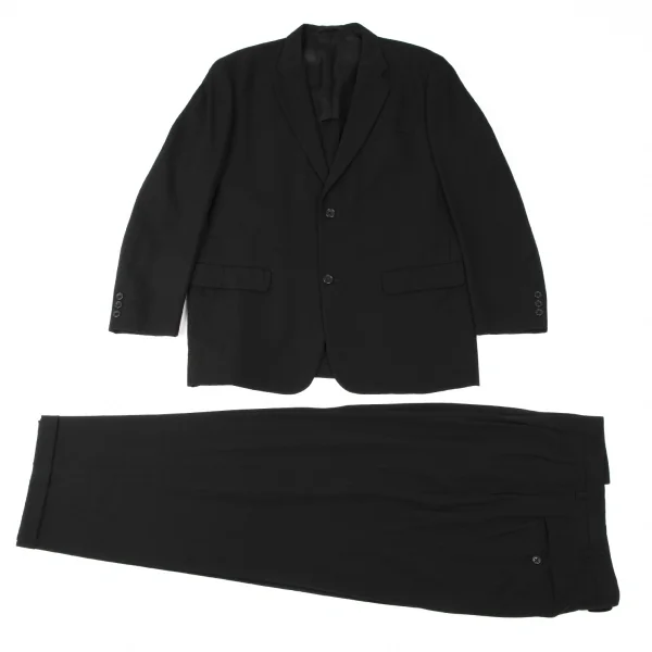 ワイズフォーメンY's for men ウールギャバツータックパンツ 黒LL K-135555_012
