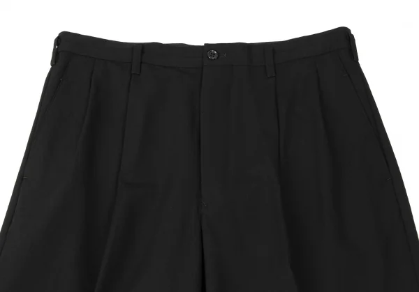 ワイズフォーメンY's for men ウールギャバツータックパンツ 黒LL K-135555_002