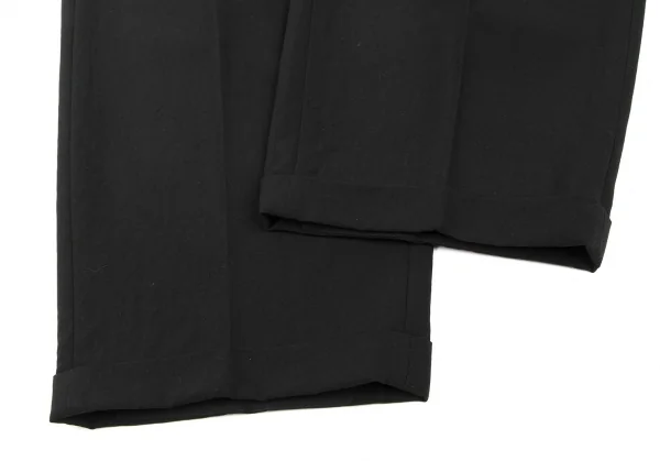 ワイズフォーメンY's for men ウールギャバツータックパンツ 黒LL K-135555_007