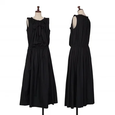 robe de chambre COMME des GARCONS Cutting Collar Pleated Dress