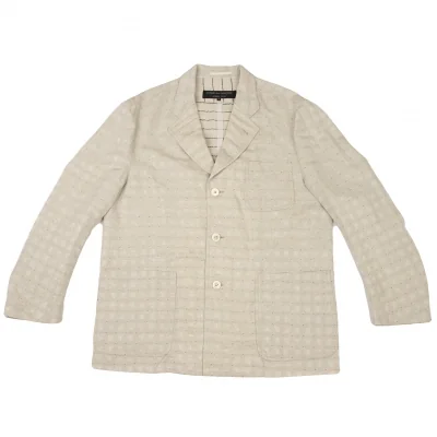 COMME des GARCONS HOMME PLUS Stitch Pin Dot Pattern Jacket