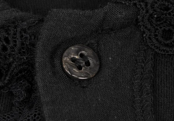 tricot COMME des GARCONS Cotton Lace Design Inside-out Cardigan K-135568_007