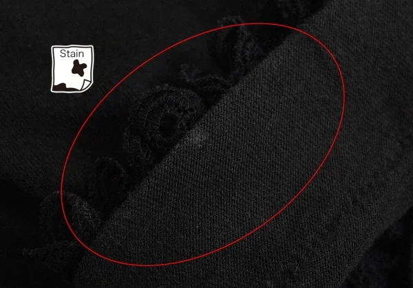 tricot COMME des GARCONS Cotton Lace Design Inside-out Cardigan K-135568_011