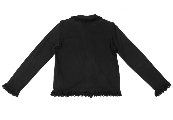 tricot COMME des GARCONS Cotton Lace Design Inside-out Cardigan K-135568_017