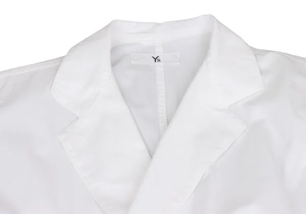 Y's Cotton Short Sleeve Long Coat K-135574_004