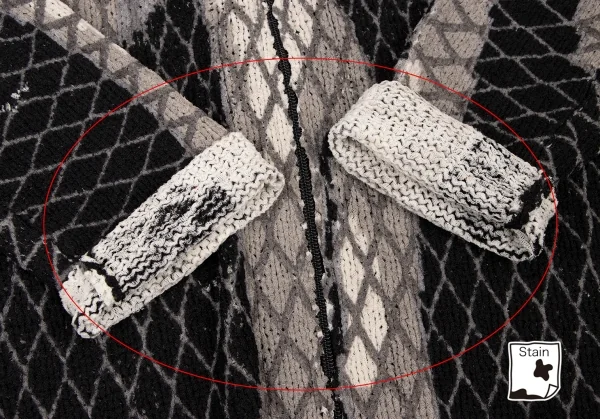 Jean Paul GAULTIER FEMME Print Mesh Knit Cardigan K-135602_009