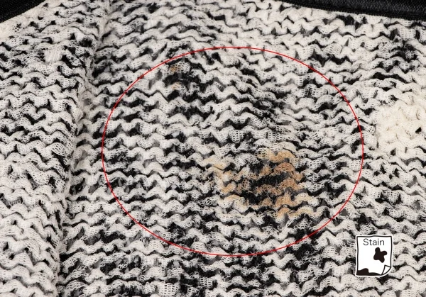 Jean Paul GAULTIER FEMME Print Mesh Knit Cardigan K-135602_013