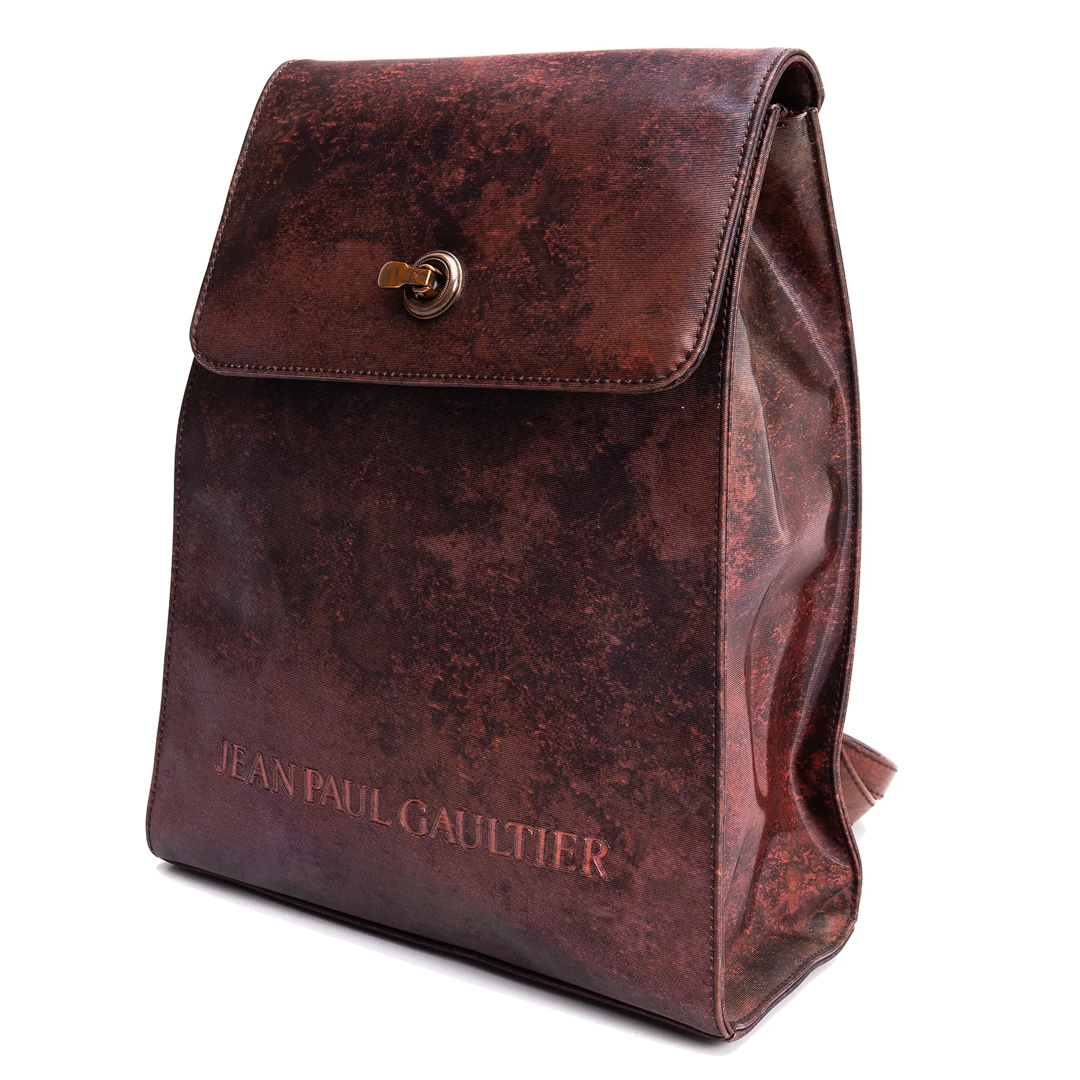 Jean-Paul GAULTIER V Cyber Mini Backpack Brown (K-135629)