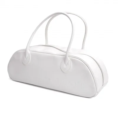 COMME des GARCONS Logo Embossed Narrow Boston Bag