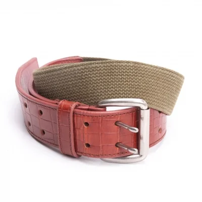 JUNYA WATANABE COMME des GARCONS Switching  Leather Belt