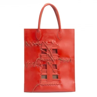 コムデギャルソンCOMME des GARCONS レザーコード編み上げ