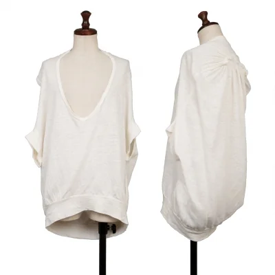 JUNYA WATANABE COMME des GARCONS Linen Gather Top
