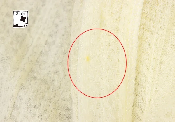 ジュンヤワタナベ コムデギャルソンJUNYA WATANABE COMME des GARCONS ジャガードシースルーバルーンカーディガン クリームS K-135684_014