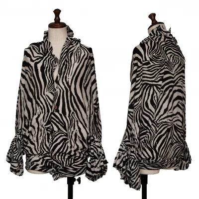 JUNYA WATANABE COMME des GARCONS Zebra Printed Blouse