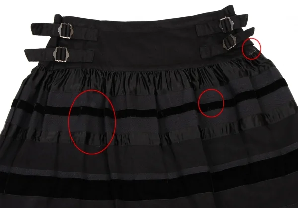 極美品　ジュンヤワタナベ　コムデギャルソン　再構築　ウールプリーツスカート COMME des GARCONS JUNYA WATANABE(コムデギャルソンジュンヤワタナベ