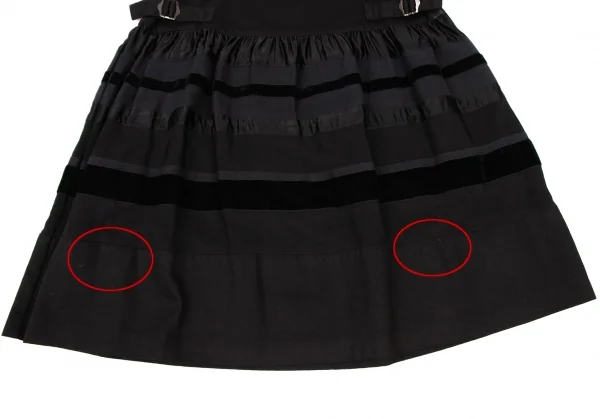 JUNYA WATANABE COMME des GARCONS Taping Belted Skirt K-135686_009
