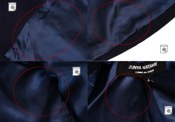 JUNYA WATANABE COMME des GARCONS Angola Wool Coat K-135692_016