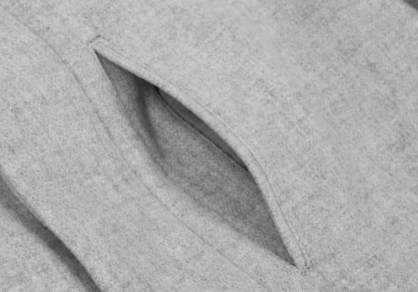 EPOCA UOMO Wool Nylon Double Zip Hooded Coat K-135752_005