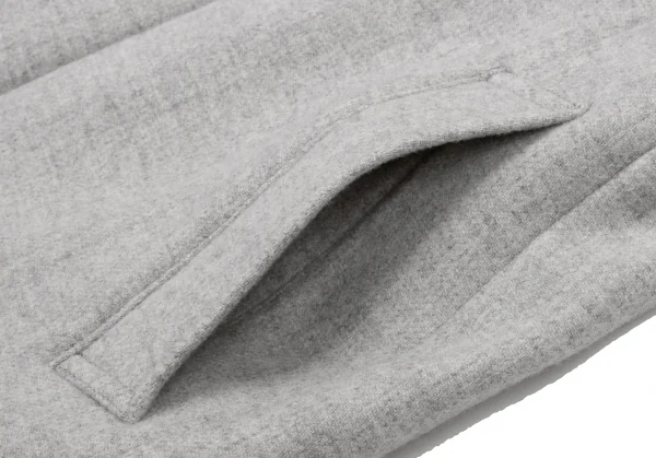 EPOCA UOMO Wool Nylon Double Zip Hooded Coat K-135752_009