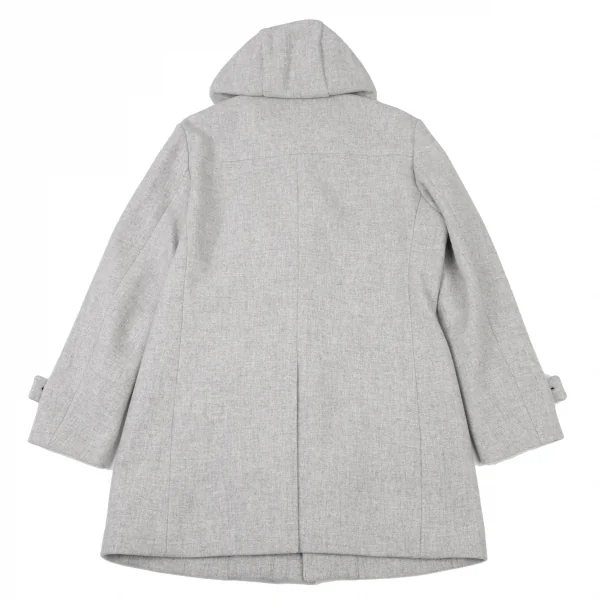 EPOCA UOMO Wool Nylon Double Zip Hooded Coat K-135752_015