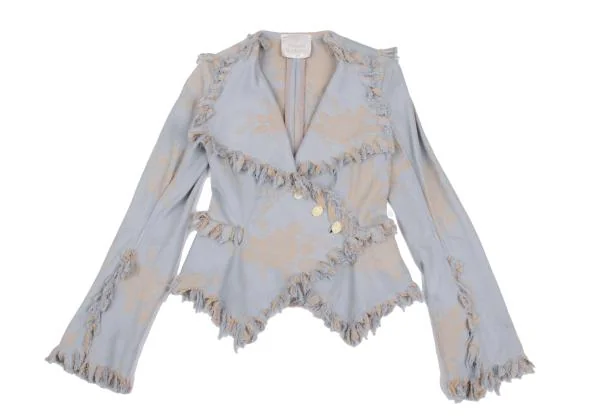 Vivienne Westwood Gold Label Floral Gobelin Fringe Design Jacket K-135755_002