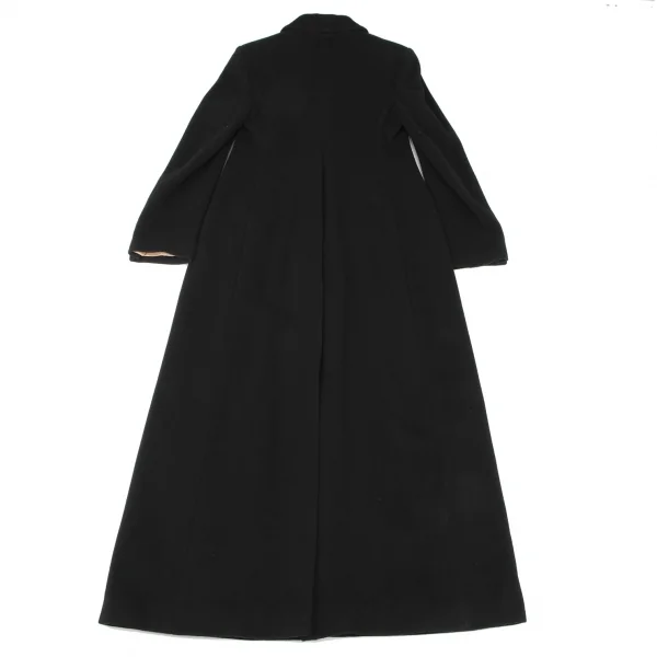 ヴィヴィアンウエストウッド レッドレーベルVivienne Westwood Red Label ウールロングコート 黒40 K-135756_013