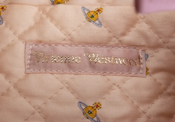 ヴィヴィアンウエストウッドVivienne Westwood パイルレオパードハンドバッグ ピンク K-135765_017