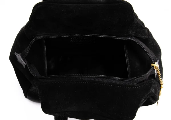ヴィヴィアンウエストウッドVivienne Westwood Braccialini社製 スエード切替ヤスミンハンドバッグ 黒 K-135766_015