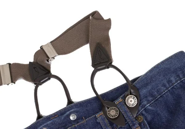 GAULTIER JEAN'S Suspender Long Denim Painter Pants K-135782_004