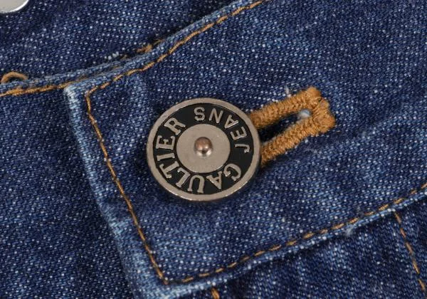 GAULTIER JEAN'S Suspender Long Denim Painter Pants K-135782_006