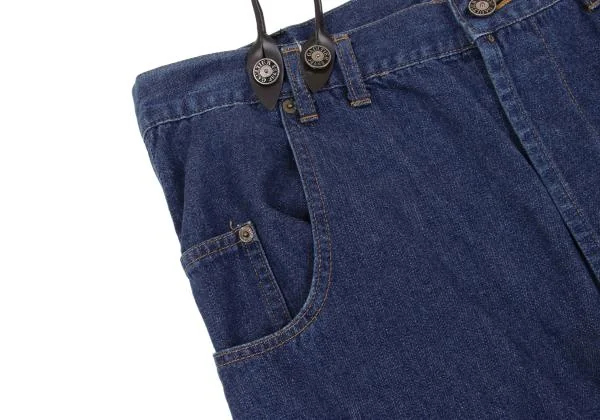 GAULTIER JEAN'S Suspender Long Denim Painter Pants K-135782_007