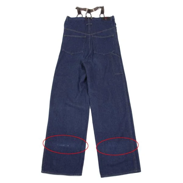 GAULTIER JEAN'S Suspender Long Denim Painter Pants K-135782_013
