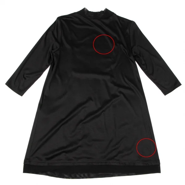 HIROKO BIS Synthetic Leather Decoration Tunic K-135814_012