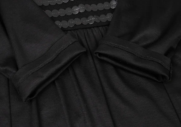 HIROKO BIS Synthetic Leather Decoration Tunic K-135814_008