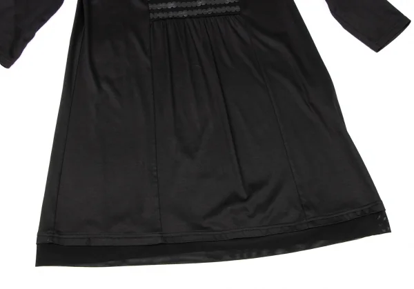 HIROKO BIS Synthetic Leather Decoration Tunic K-135814_009