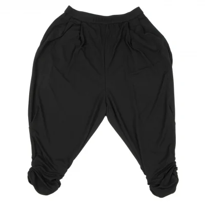 HIROKO BIS Hem Gather Cropped Pants