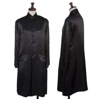 robe de chambre COMME des GARCONS Satin China Button Long Jacket
