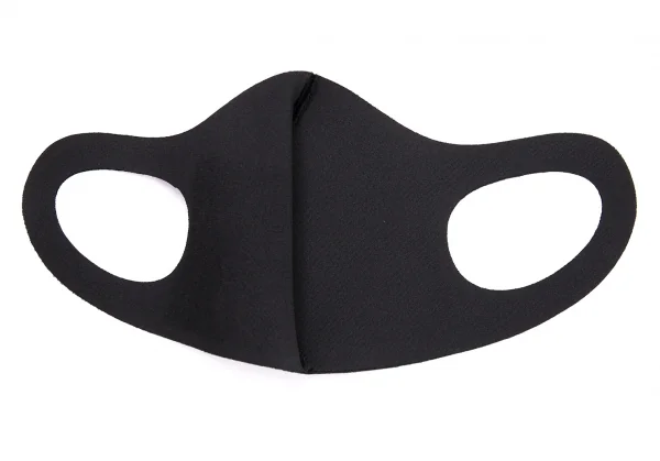 新品!ワイズY's ロゴプリントウレタンマスク 黒 K-135869_003
