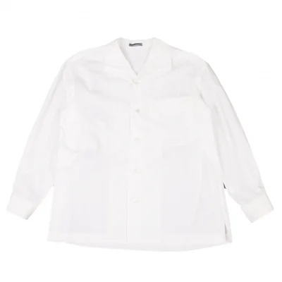 ISSEY MIYAKE MEN Cotton Flap Pocket Long Sleeve Shirt