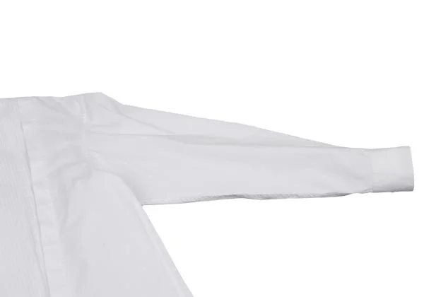 ISSEY MIYAKE MEN Pin Pleats Switching Band Collar Shirt K-135892_004