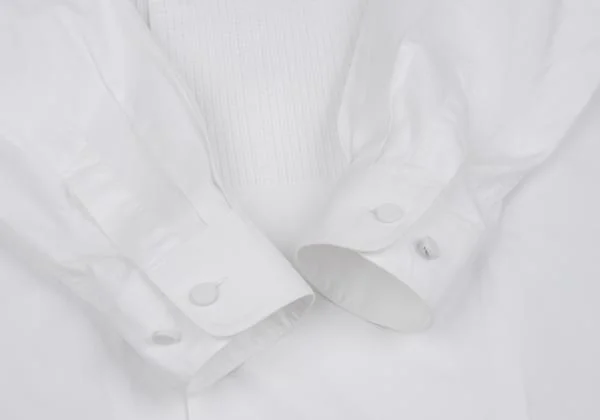 ISSEY MIYAKE MEN Pin Pleats Switching Band Collar Shirt K-135892_005