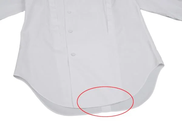 ISSEY MIYAKE MEN Pin Pleats Switching Band Collar Shirt K-135892_007