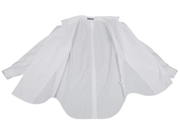 ISSEY MIYAKE MEN Pin Pleats Switching Band Collar Shirt K-135892_012