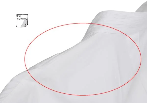 ISSEY MIYAKE MEN Pin Pleats Switching Band Collar Shirt K-135892_014