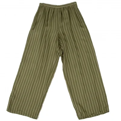 tricot COMME des GARCONS Striped Wide Cupra Pants