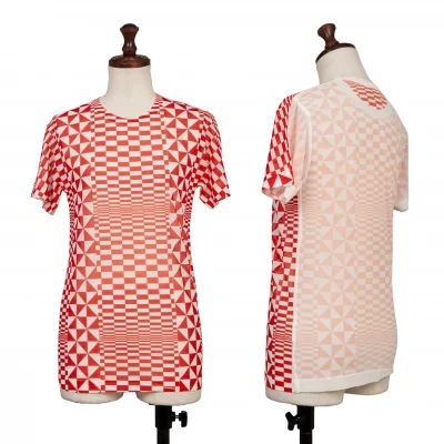 COMME des GARCONS Checker Printed T-shirt