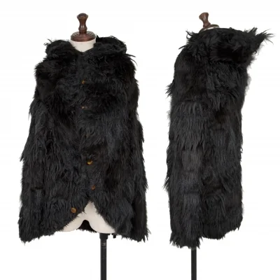 COMME des GARCONS Polyester Lined Pile Faux Fur Jacket