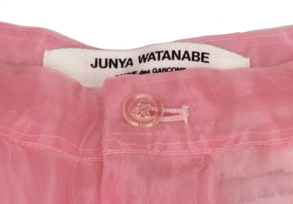 JUNYA WATANABE COMME des GARCONS Layered Sheer Wide Pants K-135934_004